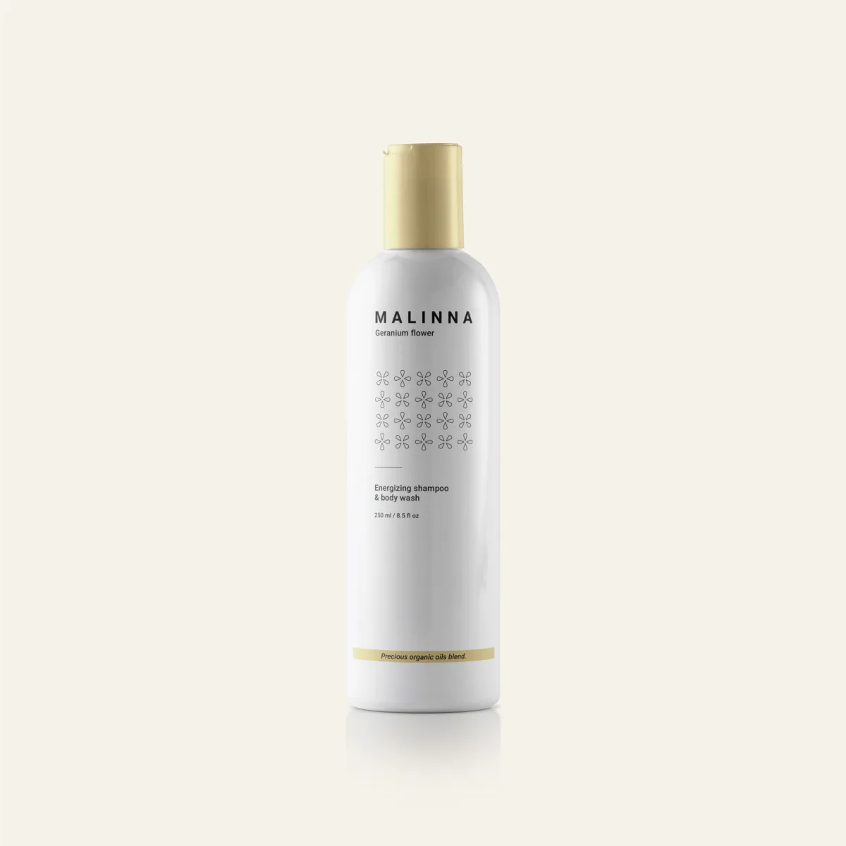 Malinna shampoo bottle by Frederik Smal